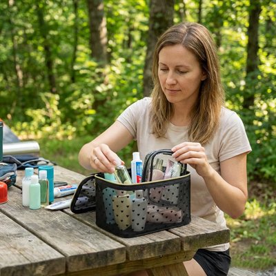 Trousse de toilette femme 